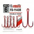 Двойной крючок Fanatik FD-1140 RED Fanatik-club Беларусь 17077