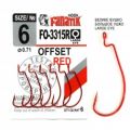 Офсетный крючок Fanatik FO-3315 RED Fanatik-club Беларусь 17063