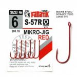 Одинарный крючок Fanatik S-57 RED Fanatik-club Беларусь 17049