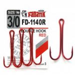 Двойной крючок Fanatik FD-1140 RED Fanatik-club Беларусь 17082
