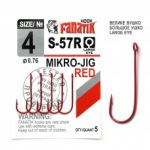 Одинарный крючок Fanatik S-57 RED Fanatik-club Беларусь 17048