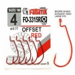 Офсетный крючок Fanatik FO-3315 RED Fanatik-club Беларусь 17062