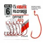 Офсетный крючок Fanatik FO-3315 RED Fanatik-club Беларусь 17063