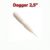 Силиконовая приманка Dagger 2,5" Fanatik-club Беларусь 15049