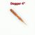 Силиконовая приманка Dagger 4" Fanatik-club Беларусь 15070