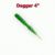 Силиконовая приманка Dagger 4" Fanatik-club Беларусь 15067
