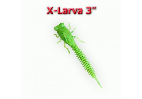 Силиконовая приманка X-Larva 3" Fanatik-club Беларусь 15196