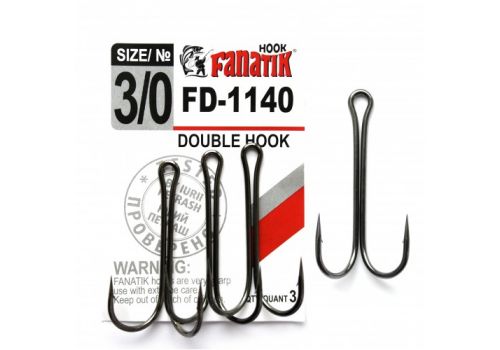 Двойной крючок Fanatik FD-1140 Fanatik-club Беларусь 15389