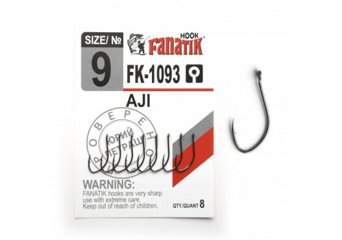 Крючок AJI FK-1093 Fanatik-club Беларусь 15426