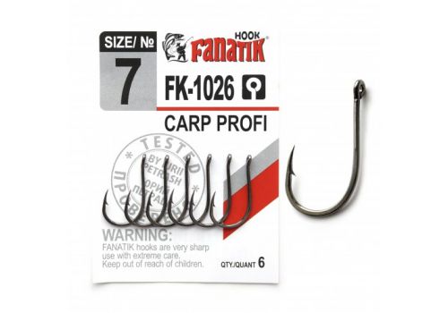 Крючок CARP PROFI FK-1026 Fanatik-club Беларусь 15764