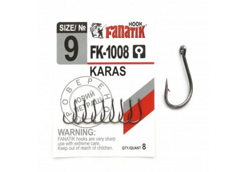 Крючок KARAS FK-1008 Fanatik-club Беларусь 15497