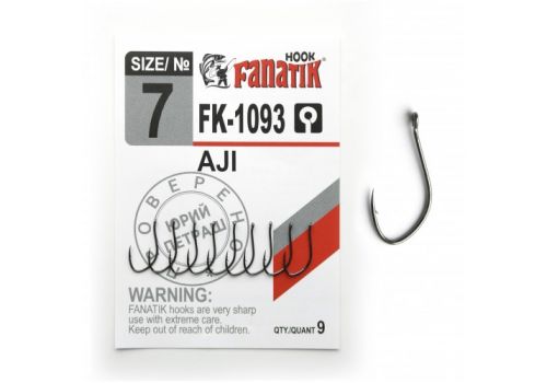 Крючок AJI FK-1093 Fanatik-club Беларусь 15424