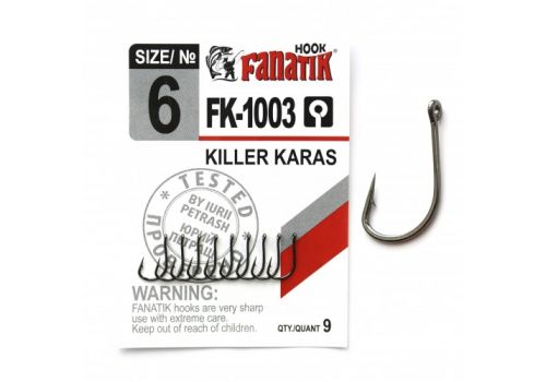 Крючок KILLER KARAS FK-1003 Fanatik-club Беларусь 15749