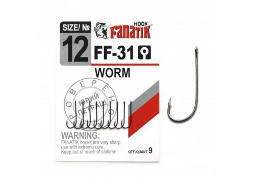 Крючок WORM FF-31 Fanatik-club Беларусь 15469