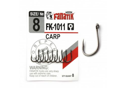 Крючок CARP FK-1011 Fanatik-club Беларусь 15504
