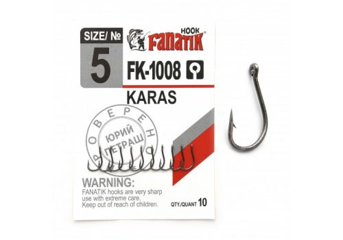 Крючок KARAS FK-1008 Fanatik-club Беларусь 15493