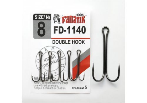 Двойной крючок Fanatik FD-1140 Fanatik-club Беларусь 15385