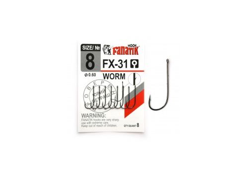 Крючок Worm FX-31 Fanatik-club Беларусь 15473