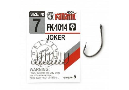 Крючок JOKER FK-1014 Fanatik-club Беларусь 15477