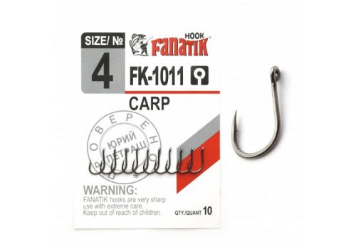 Крючок CARP FK-1011 Fanatik-club Беларусь 15501
