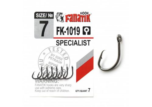 Крючок SPECIALIST FK-1019 Fanatik-club Беларусь 15741