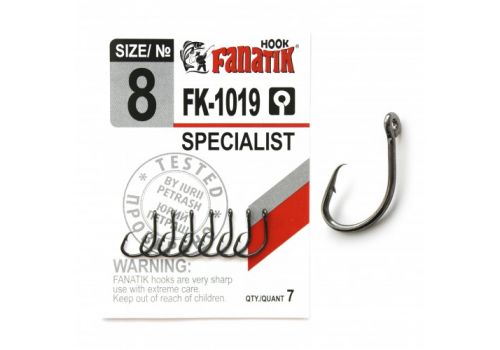 Крючок SPECIALIST FK-1019 Fanatik-club Беларусь 15742
