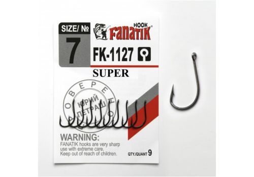 Крючок  SUPER FK-1127 Fanatik-club Беларусь 15457