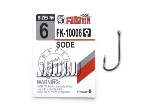 Крючок SODE FK-10006 Fanatik-club Беларусь 15733