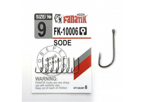 Крючок SODE FK-10006 Fanatik-club Беларусь 15739