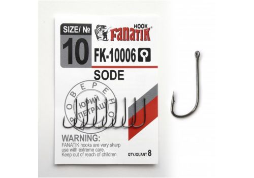 Крючок SODE FK-10006 Fanatik-club Беларусь 15734