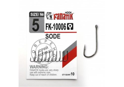 Крючок SODE FK-10006 Fanatik-club Беларусь 15740
