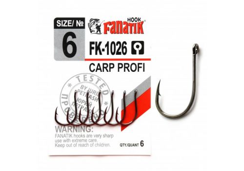 Крючок CARP PROFI FK-1026 Fanatik-club Беларусь 15763