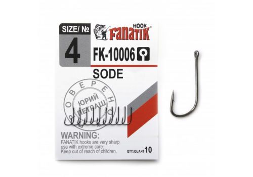 Крючок SODE FK-10006 Fanatik-club Беларусь 15735