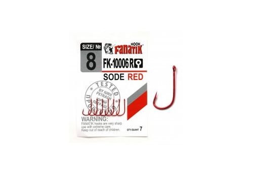 Крючок SODE RED FK-10006RD Fanatik-club Беларусь 17076