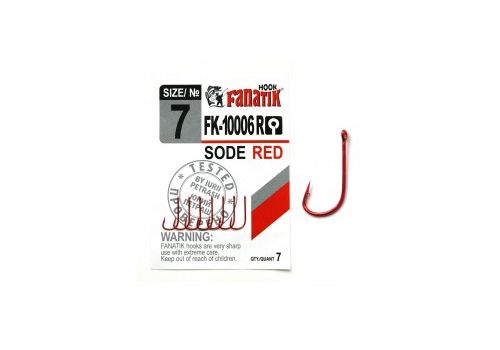 Крючок SODE RED FK-10006RD Fanatik-club Беларусь 17075