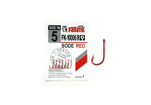 Крючок SODE RED FK-10006RD Fanatik-club Беларусь 17073