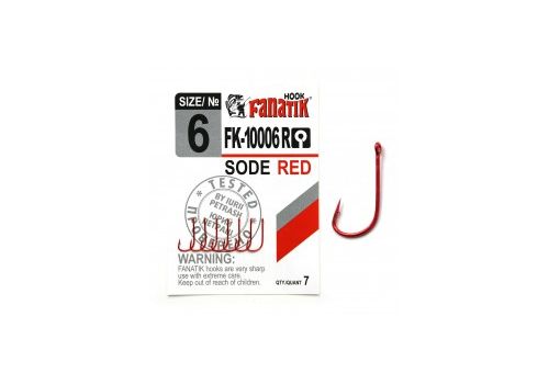 Крючок SODE RED FK-10006RD Fanatik-club Беларусь 17074