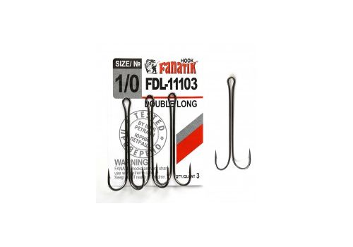 Двойной крючок Fanatik FDL-11103 Fanatik-club Беларусь 19244